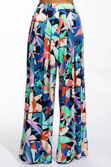 WHOLE LOTTA LOVIN HIGH WAIST SATIN WIDE LEG PANT