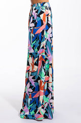 WHOLE LOTTA LOVIN HIGH WAIST SATIN WIDE LEG PANT