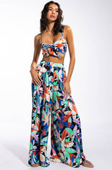 WHOLE LOTTA LOVIN SATIN TIE FRONT BRALETTE