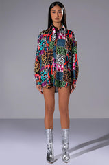 WILD ONE EMBELLISHED BUTTONDOWN