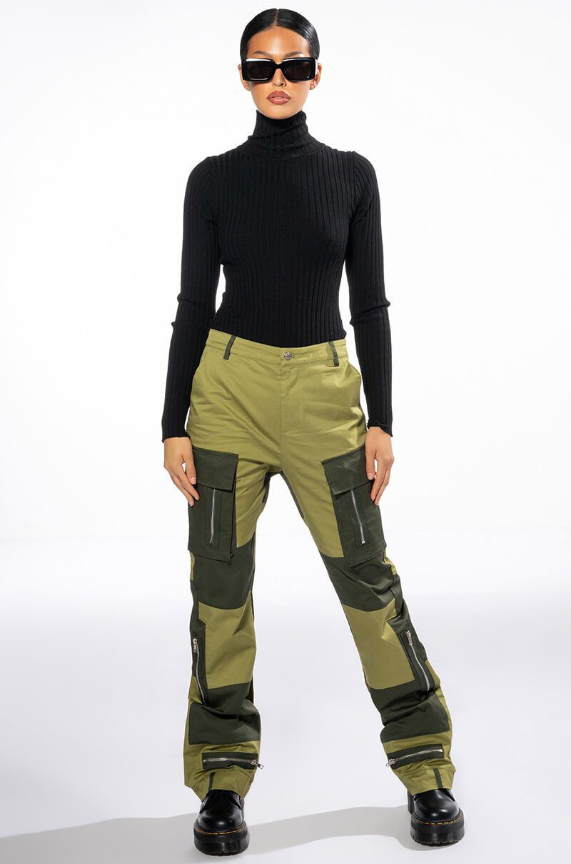 WILD ONES COLORBLOCK CARGO PANT