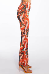 WILD WILD WEST MESH STRAIGHT LEG PANT