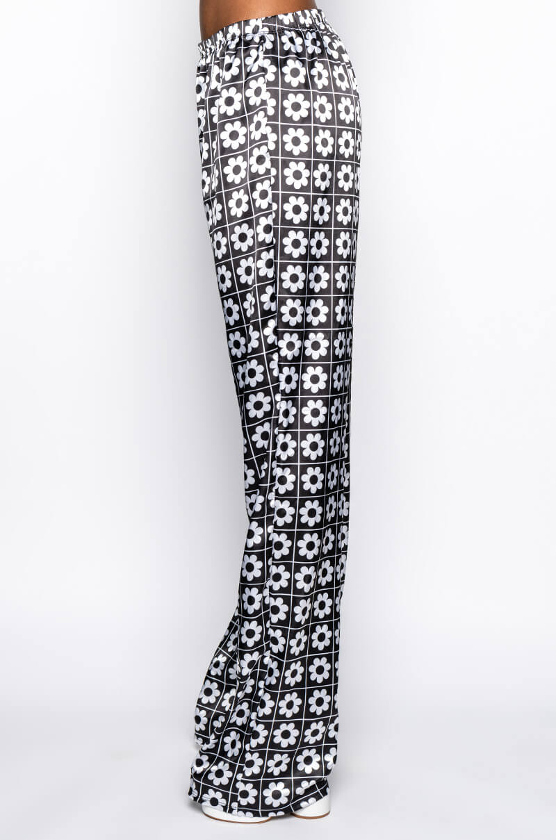WISH UPON A FLOWER WIDE LEG PANT