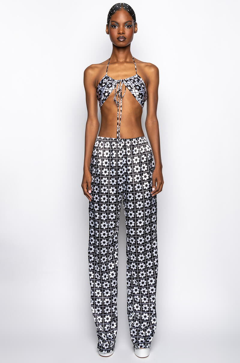 WISH UPON A FLOWER WIDE LEG PANT