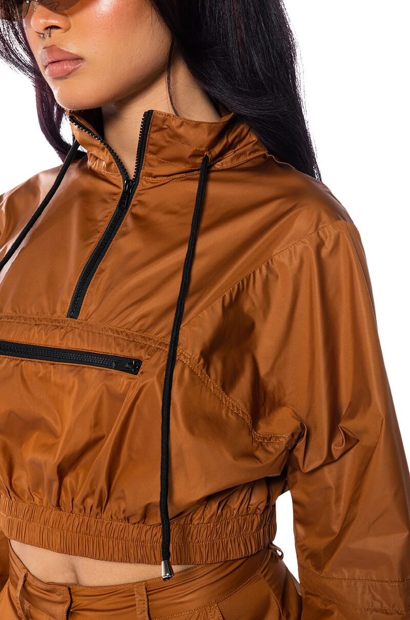 WISHFUL THINKING QUARTER ZIP PULLOVER