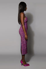 WONDERLAND SEQUIN MAXI DRESS