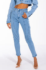 LIVIA HIGH WAISTED SKINNY JEANS