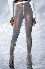 YOU CAN'T HANDLE THIS MESH RHINESTONE PANT